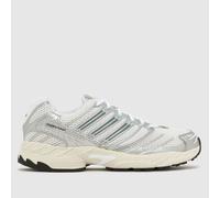 adidas Adistar Control 3 Trainers in White & Silver UK 4.5 (EU 37?)