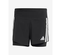 adidas Adizero 2-in-1 Running Shorts Pure Black - S