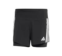 adidas Adizero 2in1 Running Shorts Men - Black, White, Size S