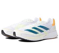 adidas Adizero Adios 6, White/Real Teal/Flash Orange, 11 UK