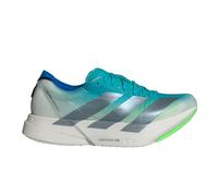 adidas Adizero Adios Pro 4 Men's Running Shoes | UK 10.5 in Aqua/Iron Metallic/Grey One