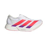 adidas Adizero Adios Pro 4 Men's Running Shoes | UK 7 in Cloud White/Lucid Red/Shock Purple