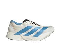 adidas Adizero Adios Pro 4 Men's Running Shoes | UK 8.5 in Off White/Light Blue/Bright Red