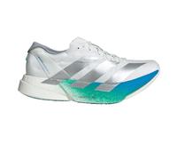 adidas Adizero Adios Pro 4 Women's Running Shoes | UK 8 in Crystal White/Matte Silver/Glory Green