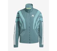 Adidas Adizero Archive Running Jacket Green L Woman