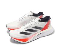 adidas Adizero Boston 12 M Cloud White Solar Red Men Road Running Shoes IF9210