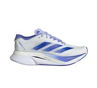 adidas Adizero Boston 12 Women's Running Shoes | UK 4 in White/Lucid Blue/Cobalt Blue