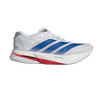 Adidas Adizero Boston 13 Shoes White Blue SS26, Size UK 8.5