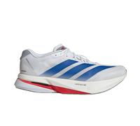adidas Adizero Boston 13 Men's Running Shoes | UK 9 in Cloud White/Team Royal Blue/Halo Silver