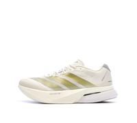 adidas Adizero Boston 13 Road Running Shoes Mens White/Gold/Silver 9 UK