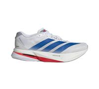 Adidas Adizero Boston 13 Shoes White Blue SS26, Size UK 9.5