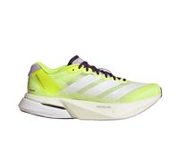 adidas Adizero Boston 13 Women's Running Shoes | UK 4.5 in Solar Yellow/Cloud White/Powder Plum