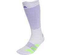 adidas Adizero Calf Running Socks Purple Sports Training Run Jogging Comfort Gym