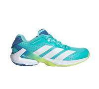 adidas Adizero Counterblast Women's Indoor Court Shoes | UK 5.5 in Flash Aqua/Cloud White/Yellow
