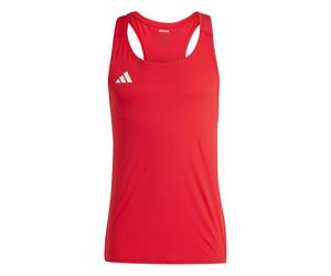 adidas adizero Essential Running shirt Men-red, Size XL