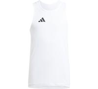adidas Adizero Essentials Kids Running Vest Sports Singlet Youth White