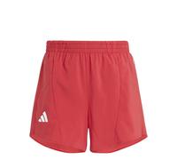 adidas Adizero Essentials Kids Split Running Shorts AEROREADY Breathable Eco Red