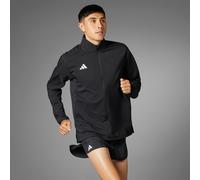 adidas Adizero Essentials Mens Running Jacket Black Sports Top