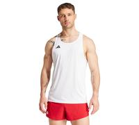 adidas Adizero Essentials Men's Running Vest | UK L in White