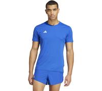 Adidas Adizero Essentials Short Sleeve T-shirt Blue 2XL / Regular Man