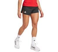 adidas Womens Running Adizero Split Shorts, Black, Size S, Women Black