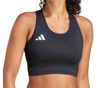 adidas Adizero Essentials Womens Running Crop Top Black Run Sleeveless Tank Top