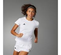 Adidas Adizero Essentials Short Sleeve T-shirt White 2XL / Regular Women