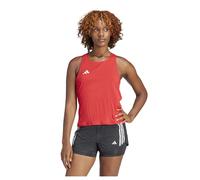 adidas Women's Adizero Essentials Aeroready Running Tank Shirt, Team Power red 2, S