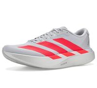 adidas Adizero EVO SL - Fabric for Men, Size M, Metallic Silver/Bright Red/Metallic Iron, 9.5 UK