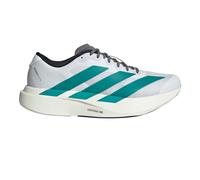 adidas Adizero Evo SL Men's Running Shoes | UK 10.5 in Cloud White/Pure Teal/Grey Four