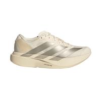 adidas Adizero Evo SL Women's Running Shoes | UK 9 in Wonder White/Cyber Metallic/Warm Vanilla