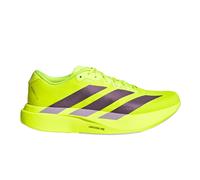 adidas Adizero EVO SL Woven Men's Running Shoes | UK 9 in Solar Yellow/Aurora Plum/Powder Plum