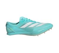 adidas Adizero Finesse Spike Shoes - Turquoise, White, Size 6.5
