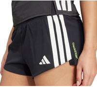 adidas Adizero Gel Pocket Womens Running Shorts Black 3 Inch Zip Pocket Run