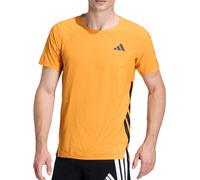 adidas Adizero Mens Running Top Orange Short Sleeve Lightweight Run T-Shirt