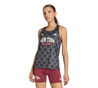 adidas Adizero NYC Women's Running Vest | UK L in Carbon/Black