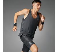adidas Adizero Pro Running Vest Mens Breathable Aeroready Tank Black