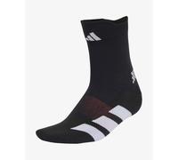 adidas Adizero Quarter Running Socks Black Support Sports Training Run Jogging