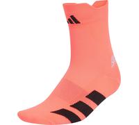 adidas Adizero Quarter Running Socks Pink Support Sports Training Run Jogging