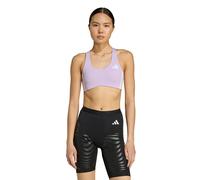 adidas Adizero Run Medium Support Sports Bra Purple - XS-AB