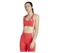 adidas Women Adizero Run Medium Support Bra Red