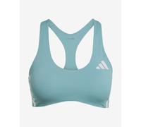 adidas Adizero Run Medium Support Bra turquoise blue - S-AB