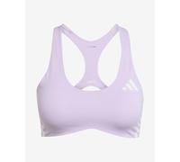 adidas Adizero Run Medium Support Sports Bra Purple - XL-AB