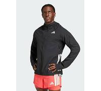 adidas Adizero Running Jacket, Black, Size S, Men Black