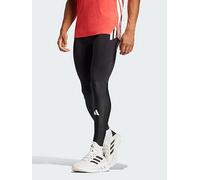 adidas Adizero Running Long Leggings, Black, Size Xs, Men Black