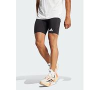 adidas Adizero Running Short Pocket Leggings, Black, Size Xl, Men Black