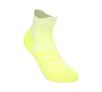 adidas Unisex RUNxADIZERO Sock 1PP, white/solar yellow/solar yellow, 10.5-12.5