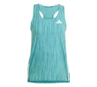 adidas Adizero Singlet Running Shirt Women - Turquoise, Dark Green, Size S