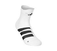 adidas Unisex RUNxADIZERO Sock 1PP, White/Black/Black, 4.5-6