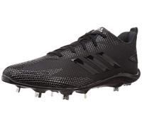 adidas Adizero Stabile Low Baseball Shoes Metal Cleats (Core Black, UK Footwear Size System, Adult, Men, Numeric, Medium, 6.5)